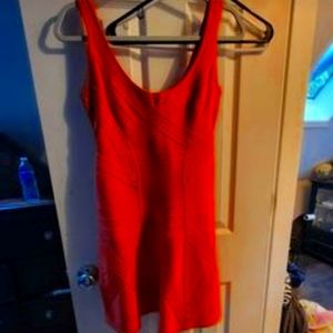 Herve Leger bandage mini dress